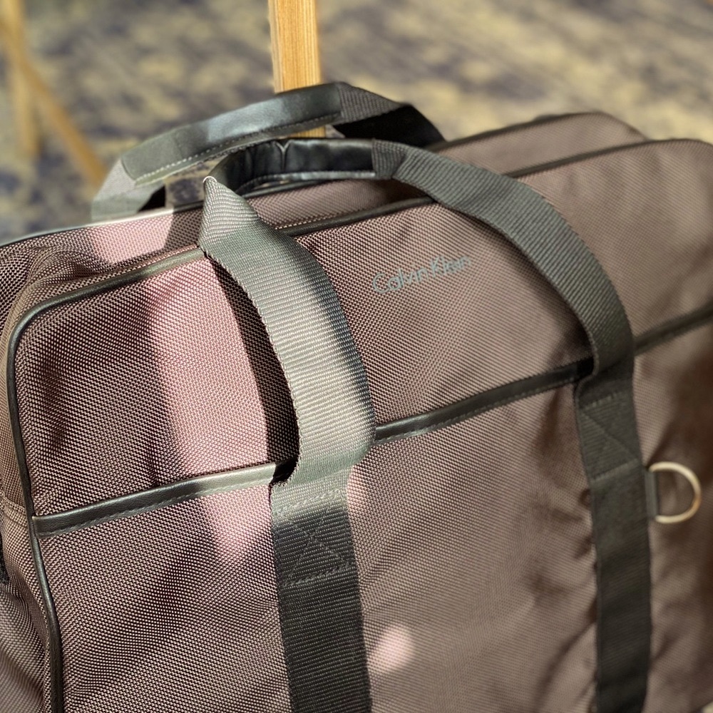 Calvin Klein Soft Briefcase / Messenger Bag